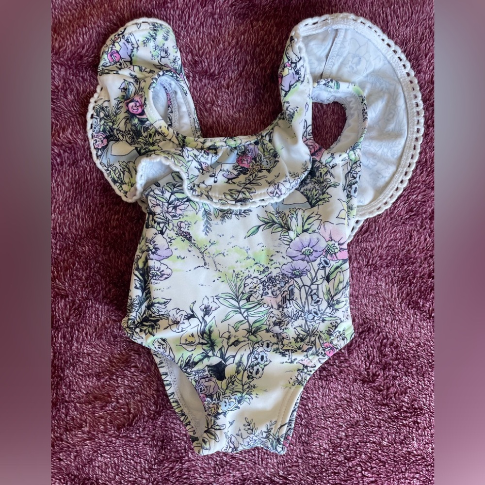 Janie and Jack Alice in Wonderland Swimsuit